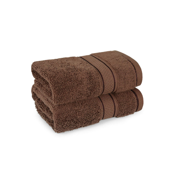 Indulgence 2Pc Hand Towel, Roasted Java|600 GSM Cotton