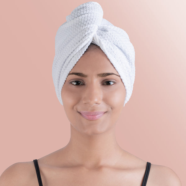 Urban Comfort Headwrap, Bright White| 240 GSM Cotton