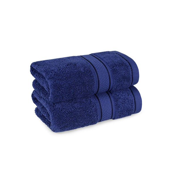 Indulgence 2Pc Hand Towel, Patriot Blue|600 GSM Cotton