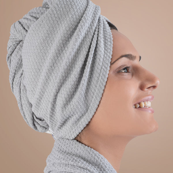 Urban Comfort Headwrap, Lunar Rock| 240 GSM Cotton