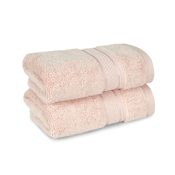Indulgence 2Pc Hand Towel, Basic Pink|600 GSM Cotton