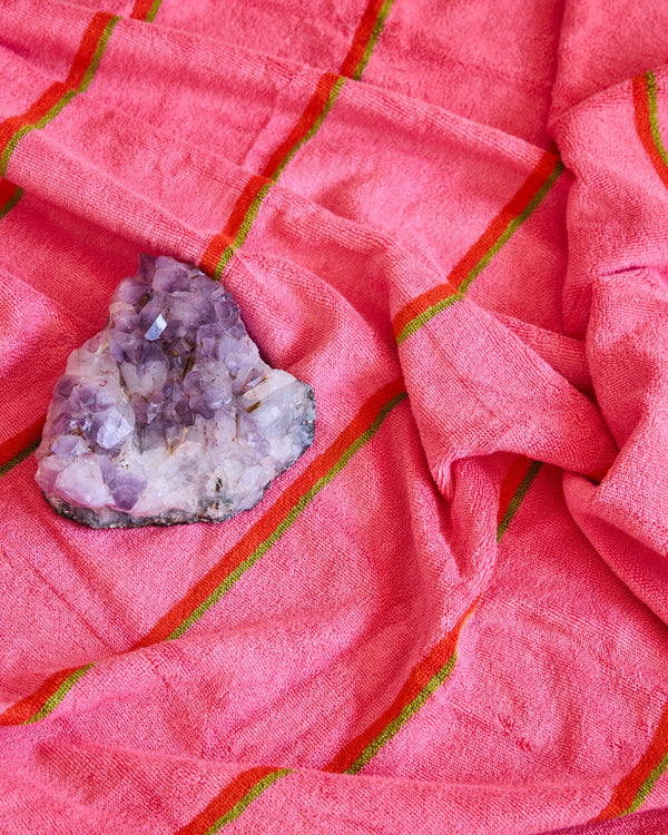 Wategos Soiree Stripe Bamboo Terry Baby Towel