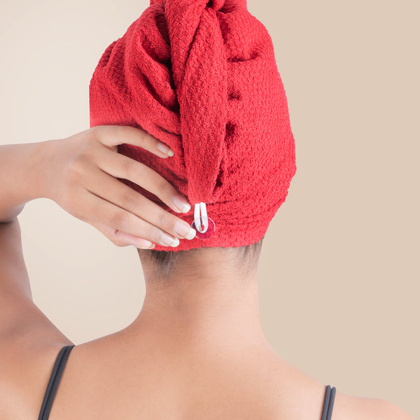 Urban Comfort Headwrap, Tango Red| 240 GSM Cotton