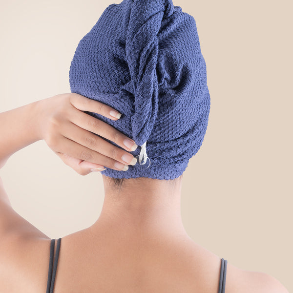 Urban Comfort Headwrap, Deep Cobalt| 240 GSM Cotton