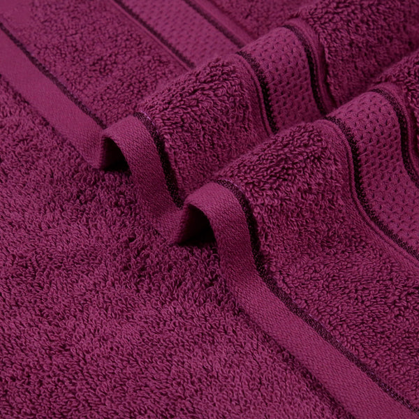 Indulgence 2Pc Hand Towel, Grape Wine|600 GSM Cotton