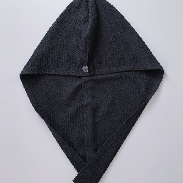 Urban Comfort Headwrap, Shoe Black| 240 GSM Cotton