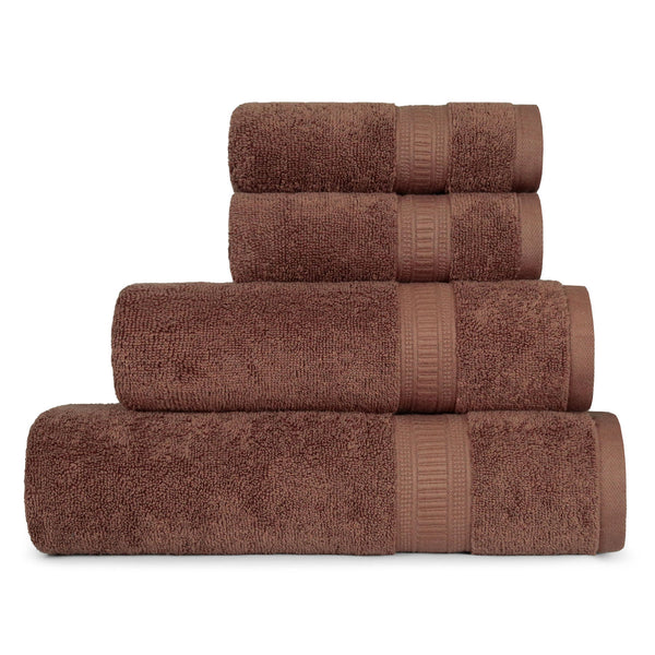 Classic Kasturi 4pc Towel Gift Set, Willow wood|509 GSM Cotton