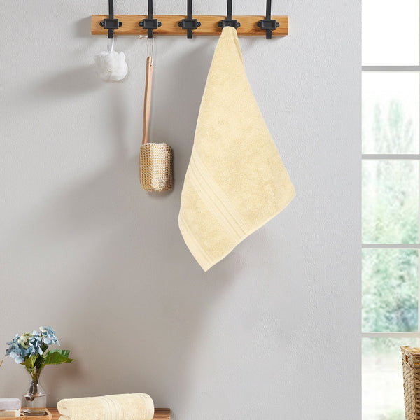 Classic 1Pc Small Bath towel, Fresh Lime| 525 GSM Cotton