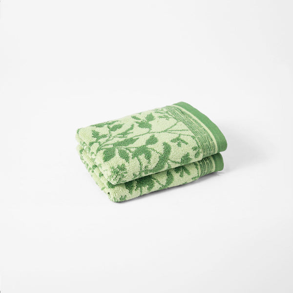 Indulgence Painterly Patterns 2 Pc Hand Towel Set, Amaryliss |575 GSM Cotton