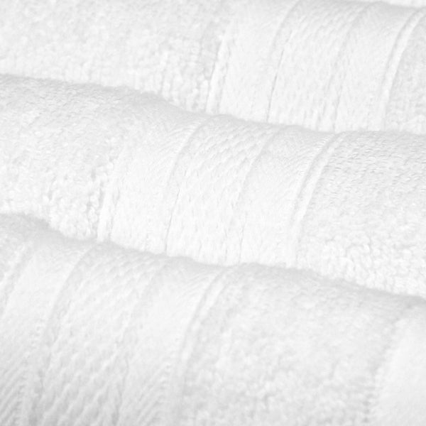 Soft Comfort 12Pc Towel Set, White|509 GSM Cotton|Air Rich Technology