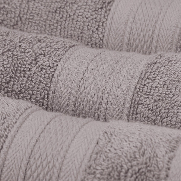 Soft Comfort 12Pc Towel Set, Charcoal|509 GSM Cotton|Air Rich Technology