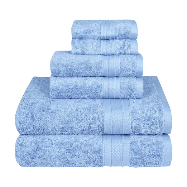 Soft Comfort 6Pc Towel Set, Allure|509 GSM Cotton|Air Rich Technology