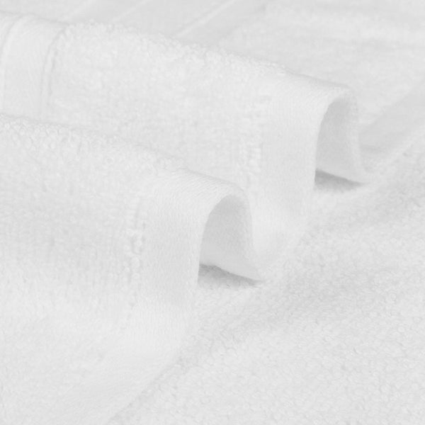 Soft Comfort 2Pc Bath Towel Set, White|509 GSM Cotton|Air Rich Technology