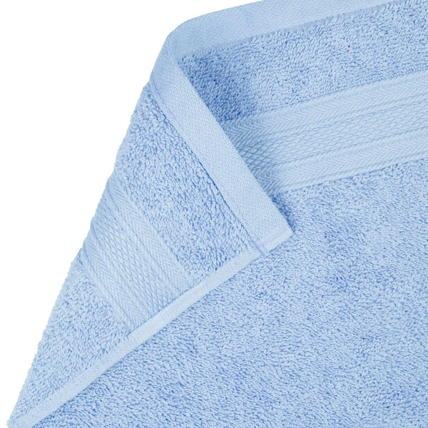 Soft Comfort 4Pc Hand Towel Set, Allue Blue|509 GSM Cotton|Air Rich Technology