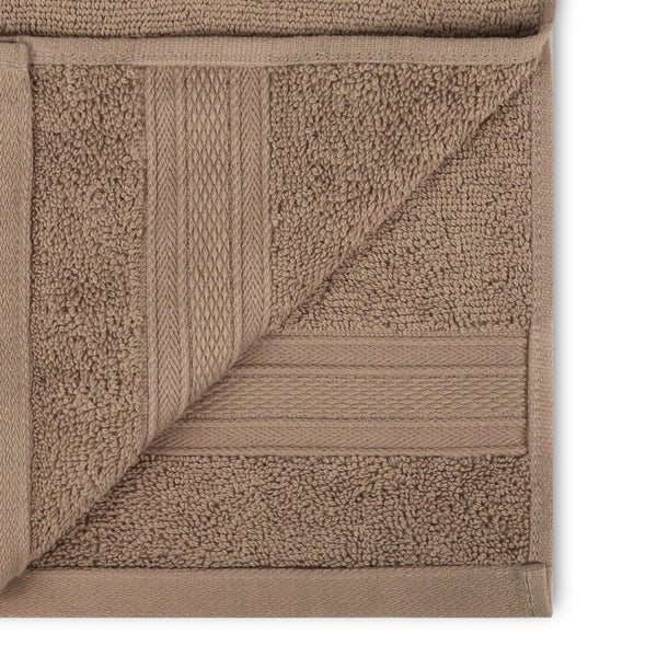 Soft Comfort 6Pc Face Towel Set, Acron,Brown|509 GSM Cotton|Air Rich Technology