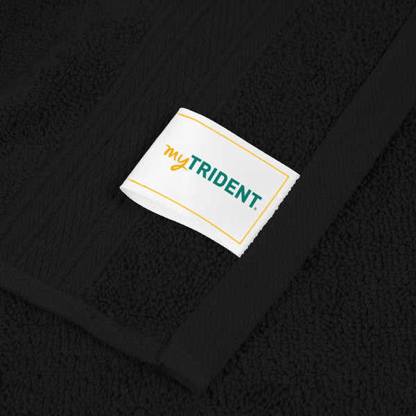 Soft Comfort 6Pc Face Towel Set, Black|509 GSM Cotton|Air Rich Technology