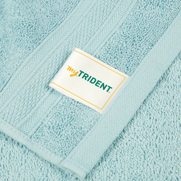 Soft Comfort 6Pc Face Towel Set, Nile Blue|509 GSM Cotton|Air Rich Technology