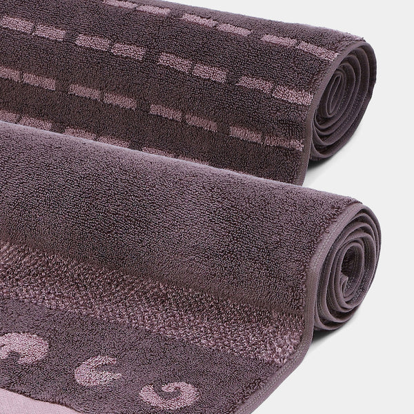 Shivan & Narresh 2Pc Bath Towel Gift Set, Hututi|400 TC Cotton
