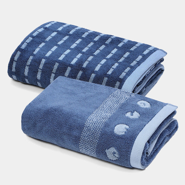 Shivan & Narresh 2Pc Bath Towel Gift Set, Jaiscape|400 TC Cotton