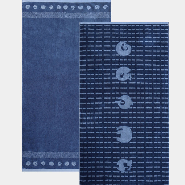 Shivan & Narresh 2Pc Bath Towel Gift Set, Jaiscape|400 TC Cotton