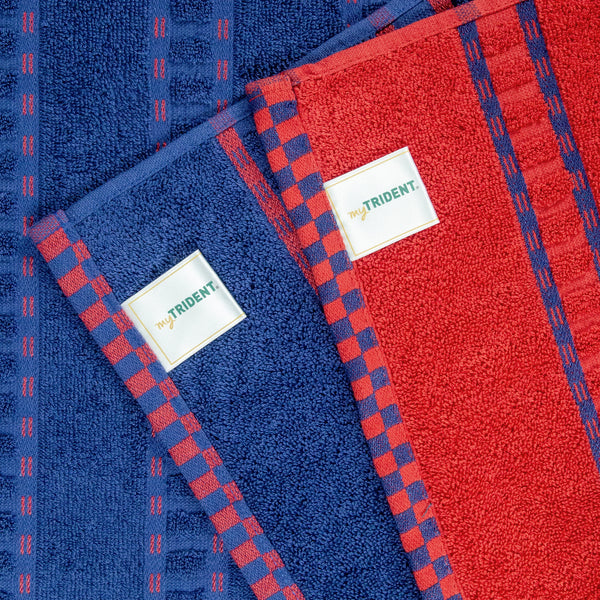 His & Her 2 PC Bath Towel Set, Tom & Jerry|500 GSM Cotton