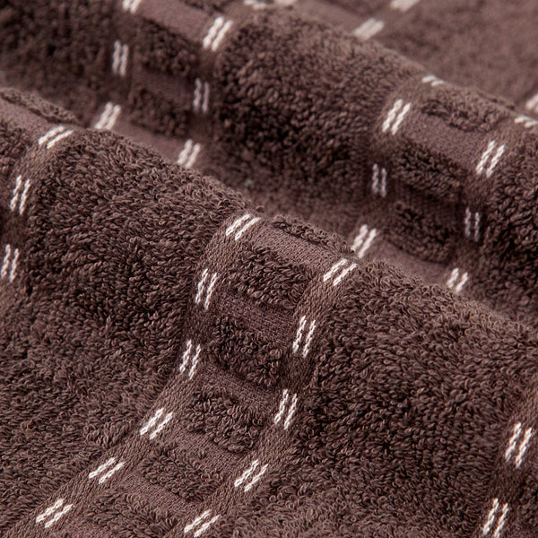 His & Her 2 PC Bath Towel Set, Jim & Jam|500 GSM Cotton