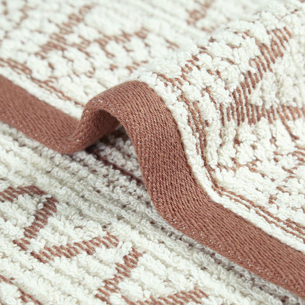 Indulgence By The Fireplace 3Pc Face Towel Set, Pebble|600 GSM Cotton