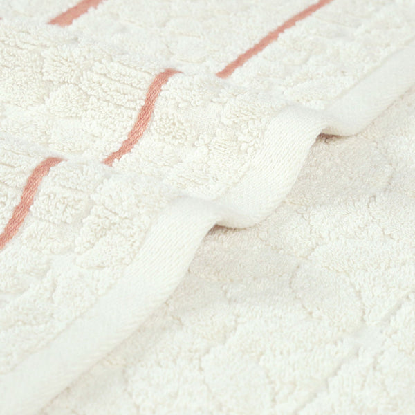Indulgence By The Fireplace 6Pc Towel Set, Fos-Ripple|600 GSM Cotton