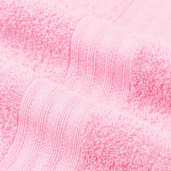 Celebration 4Pc Towel Gift set, Powder Pink| 450 GSM Cotton