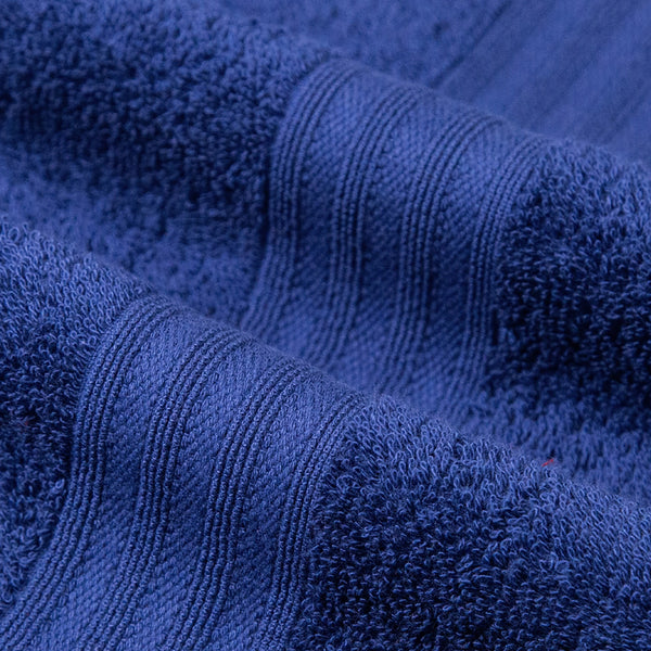 Celebration 4Pc Towel Gift set, Midnight Blue | 450 GSM Cotton