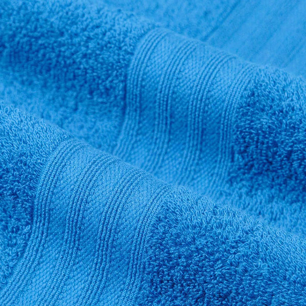 Celebration 4Pc Towel Gift set, Perfect Blue | 450 GSM Cotton