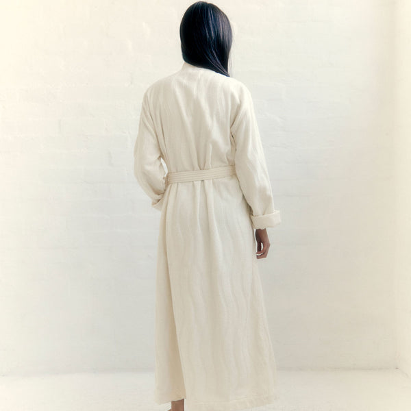 SULIS BATH ROBE
ivory