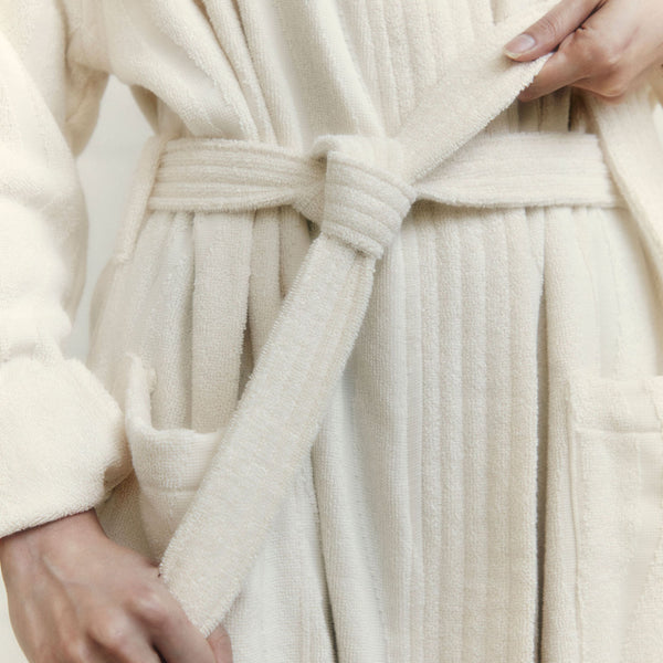 SULIS BATH ROBE
ivory