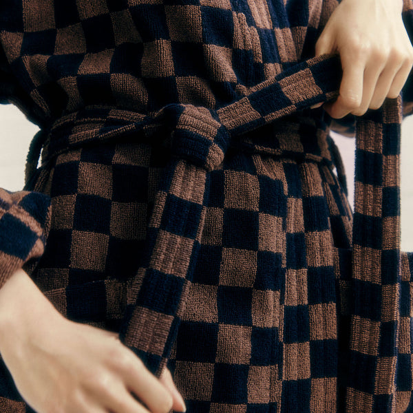 SULIS BATH ROBE
tabac & noir