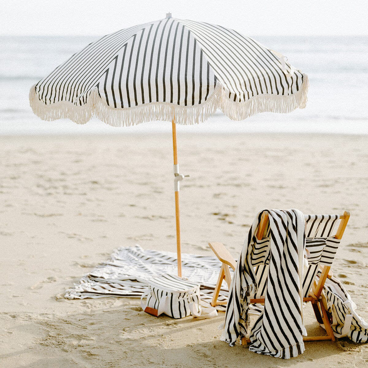 BEACH TOWEL - MONACO MIMOSA STRIPE