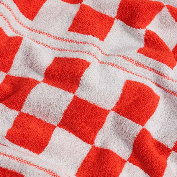 BUSBY POOL TOWEL
cloud & ranch red