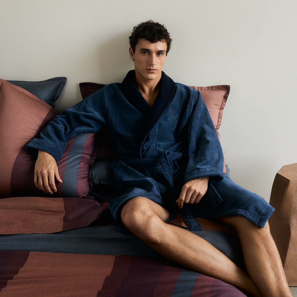 BOSS Home Double B Bath Robe