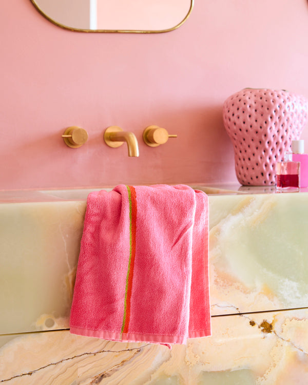 Wategos Soiree Stripe Bamboo Terry Face Washer