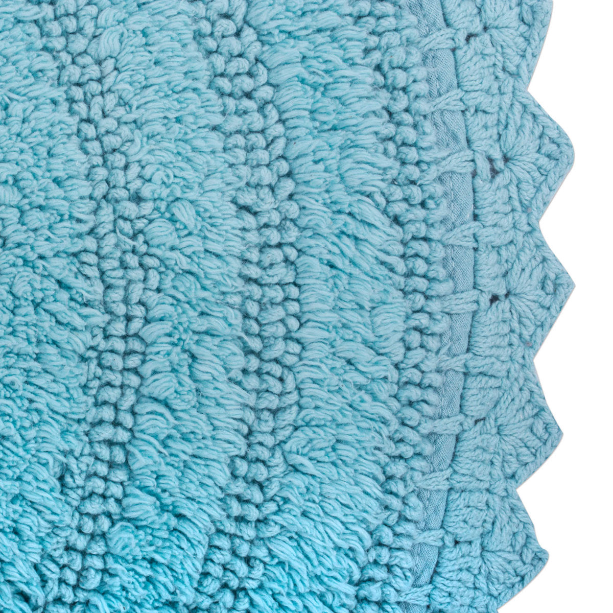 Lisk Cotton Blend Bath Rug