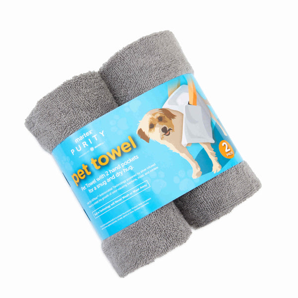 Martex Purity 2-Pack Pet Towel Set