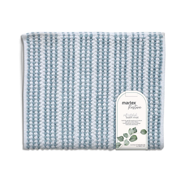 Martex Restore Contrast Stripe Bath Rug