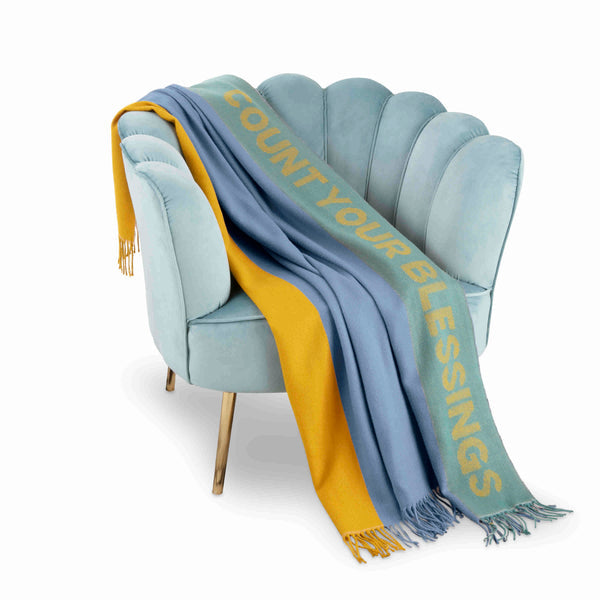 Count Your Blessings Throw from Novogratz by Utica