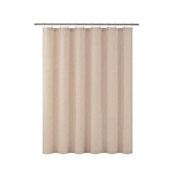 Martex Arcadia Dune 72x72 Pebble Shower Curtain