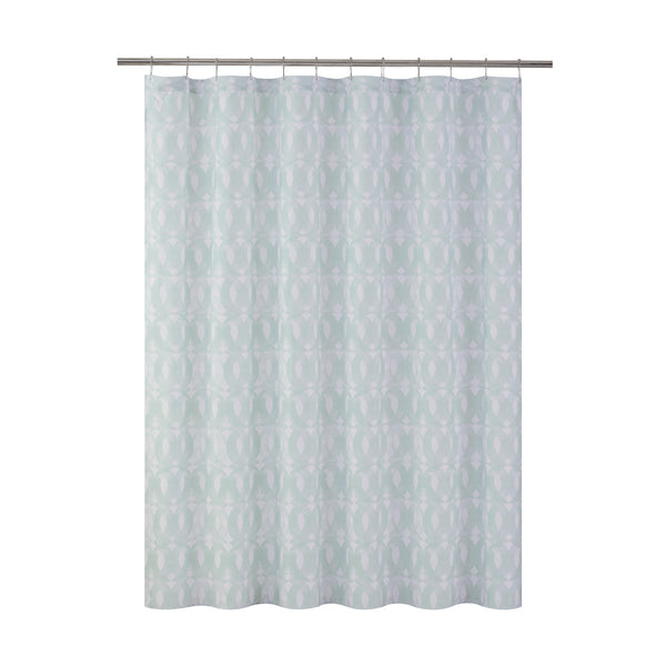 Martex Arcadia Gemma 72x72 Sage Shower Curtain