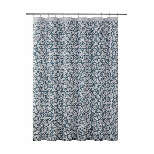 Martex Arcadia Grove 72x72 Steel Shower Curtain