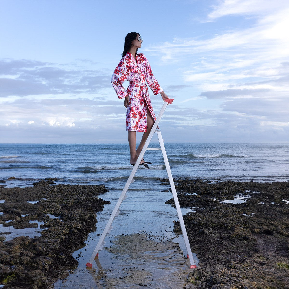 Kenzo K Fleur Bath Robe