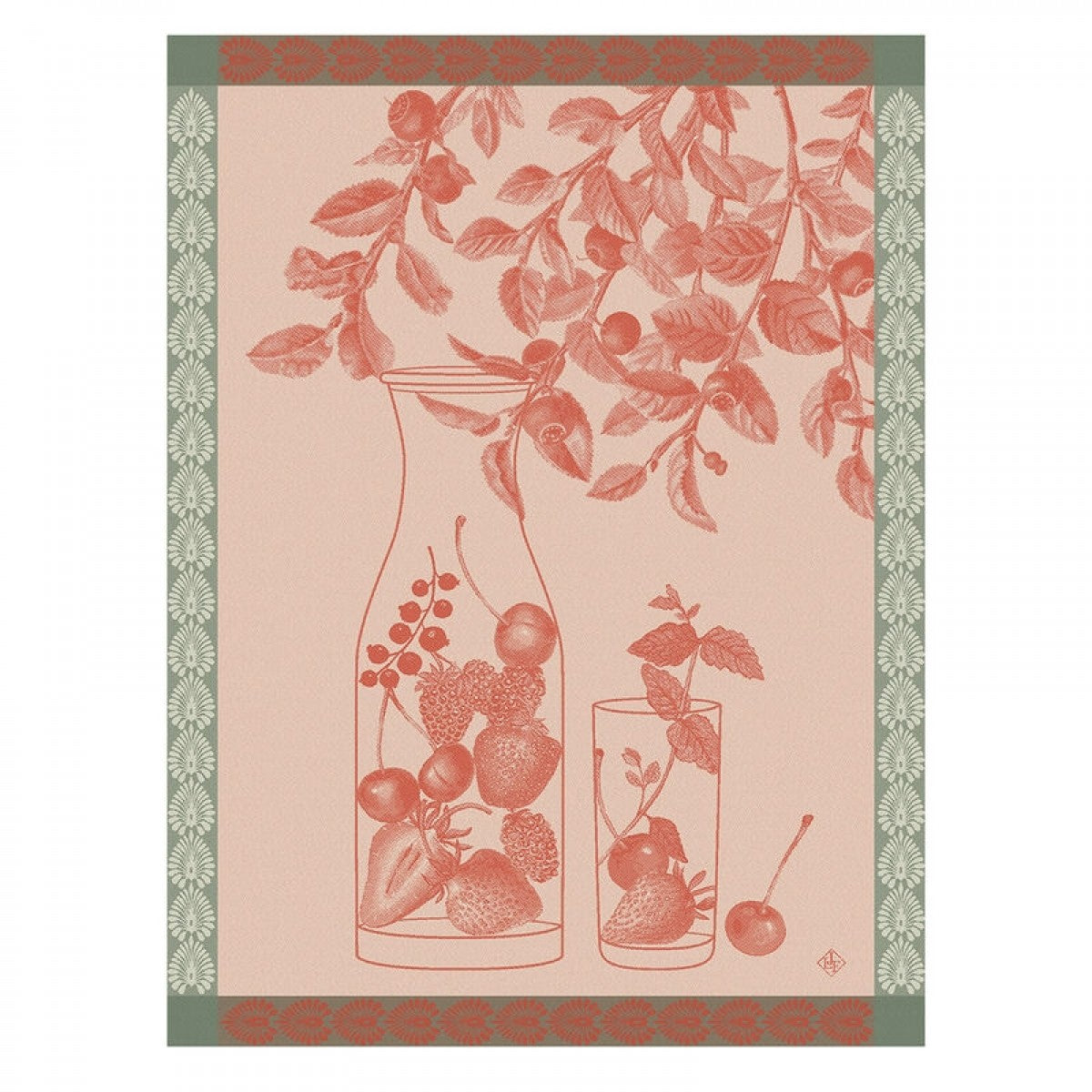 Le Jacquard Francais Eaux de Fruits Tea Towel