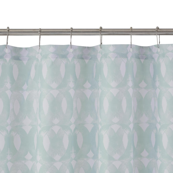 Martex Arcadia Gemma 72x72 Sage Shower Curtain
