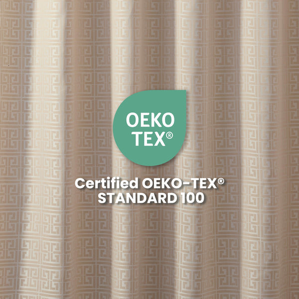 Martex Arcadia Dune 72x72 Pebble Shower Curtain