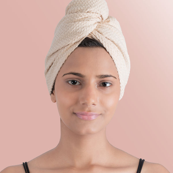 Urban Comfort Headwrap, Sand| 240 GSM Cotton